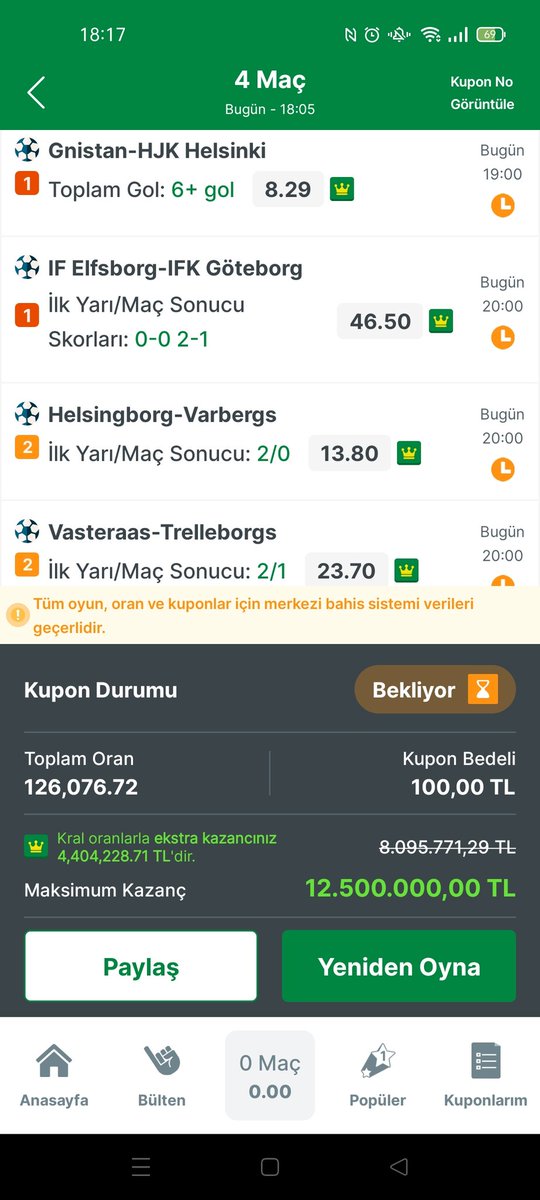 Max win kovalamaya devam🔥🔥