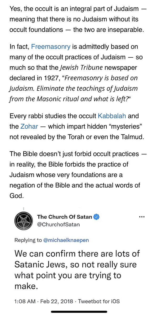 Peddlingforpizz's tweet image. I find it funny that others on this side of X think it’s ok to criticize us that read the Bible &amp;amp; believe in Christ. 
The Bible isn’t dumb. 
If you wanna believe in the occult or whatever else it is, fine. 
Stop being assholes &amp;amp; dividing us. 
Just FYI about occults