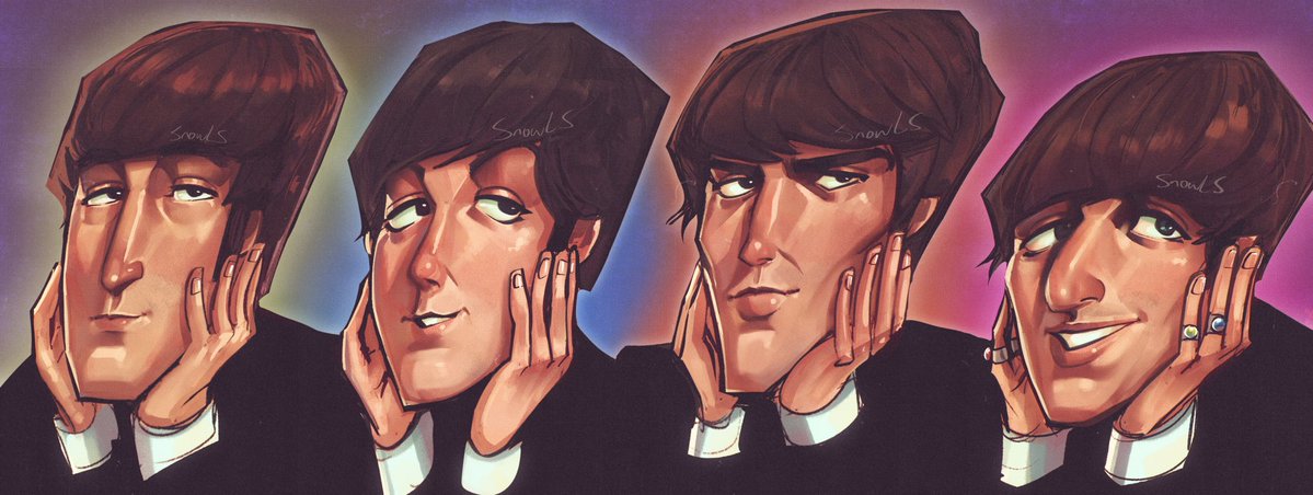 Sn0wLS's tweet image. The Beatles face studies!!!

#TheBeatles #TheBeatlesfanart #JohnLennon #PaulMcCartney #GeorgeHarrison #RingoStarr