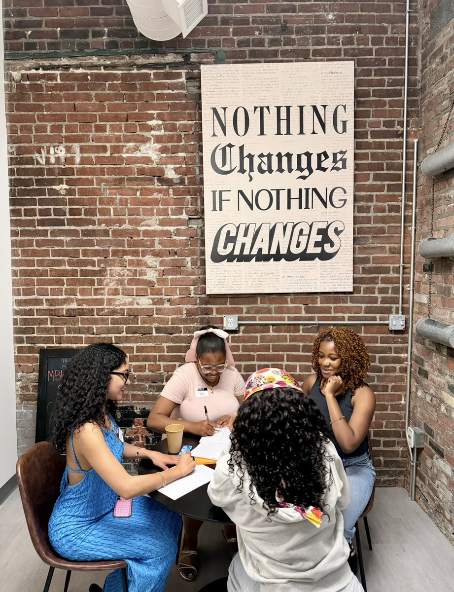 🌟 The MBK Connection: Where generations unite as family to build tomorrow's leaders. From dinner table conversations to financial literacy &amp; spoken word - we're creating an intergenerational learning revolution. When young adults are empowered &amp; valued, they transform community.