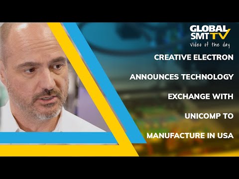 globalsmt's tweet image. Check out the video of the day: Creative Electron announce technology exchange with Unicomp to manufacture in USA
zurl.co/QaBkM
Bill Cordoso discusses the expansion of Creative Electron to manufacture inline x-ray systems from Unicomp under license in the United…