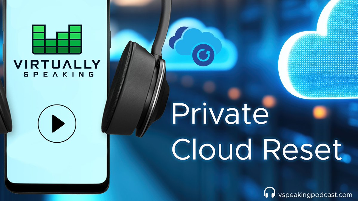 Virtually Speaking Podcast (@virtspeaking) on Twitter photo The cloud pendulum is swinging back. On this episode of <a href="/virtspeaking/">Virtually Speaking Podcast</a> we break down findings from 1,800 IT leaders on why private cloud is now a strategic priority and what that means for your cloud strategy. blogs.vmware.com/cloud-foundati⦠The cloud pendulum is swinging back. On this episode of <a href="/virtspeaking/">Virtually Speaking Podcast</a> we break down findings from 1,800 IT leaders on why private cloud is now a strategic priority and what that means for your cloud strategy. blogs.vmware.com/cloud-foundatiā¦