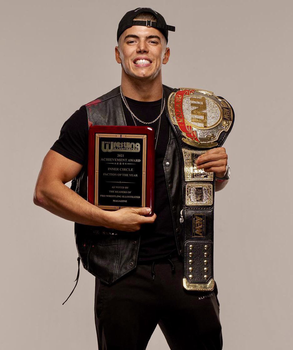Chupacabra_01's tweet image. 🎂Happy Birthday to Sammy Guevara! @sammyguevara #SammyGuevara #AEW #SonsOfTexas #TheInnerCircle #JerichoAppreciationSociety #TheSpanishGod #WWE #NXT #ECW #NWA #WCW #TNA #ROH #MLW #LuchaLibreAAA #CMLL #NJPW #ProWrestlingNoah #AJPW