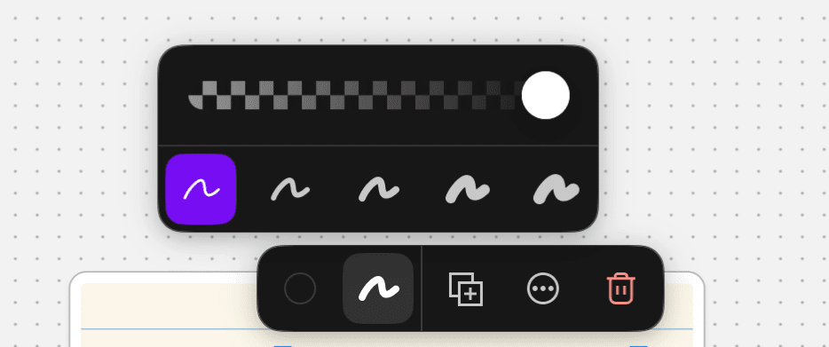 Is there a way to get a smaller stroke width size for the pen in <a href="/figma/">Figma</a> draw?
