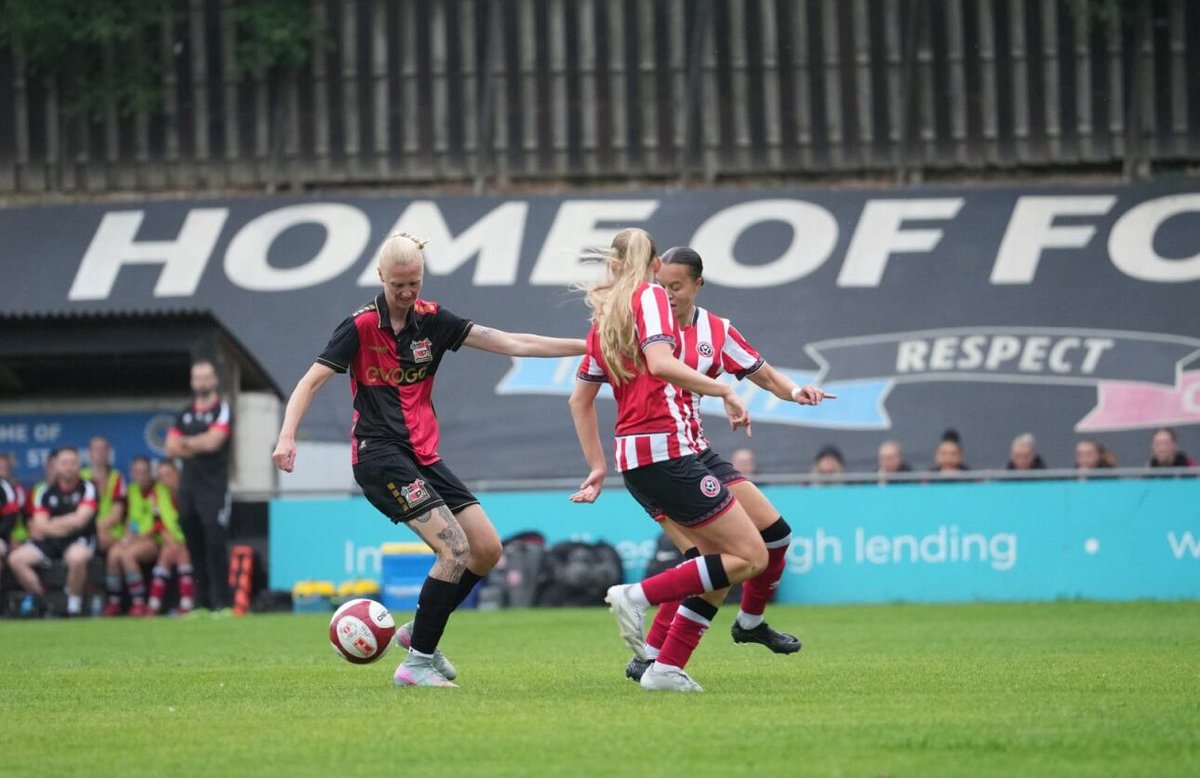 SFCWomen's tweet photo. Stacey B ⚽️

Happy Monday folks! 

#ClubTogether 🔴⚫️ https://t.co/LyY0VJIe6I