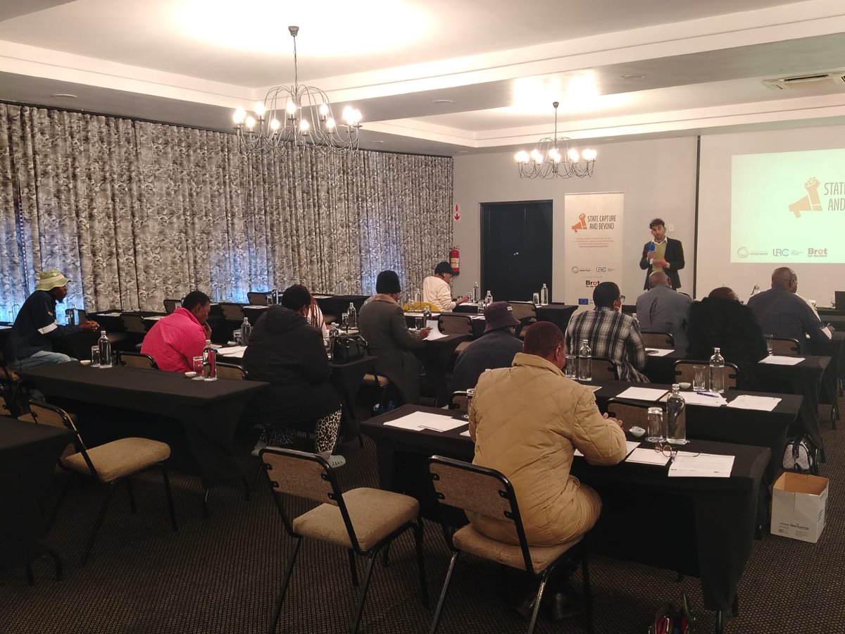 macua_sa's tweet image. Day 1 of 2 

MACUA attended the Water Justic workshop hosted by @LRCSouthAfrica in Emalahleni. The workshop seeks to unpack the concept of water justice, particularly focusing on the right to access to sufficient water.