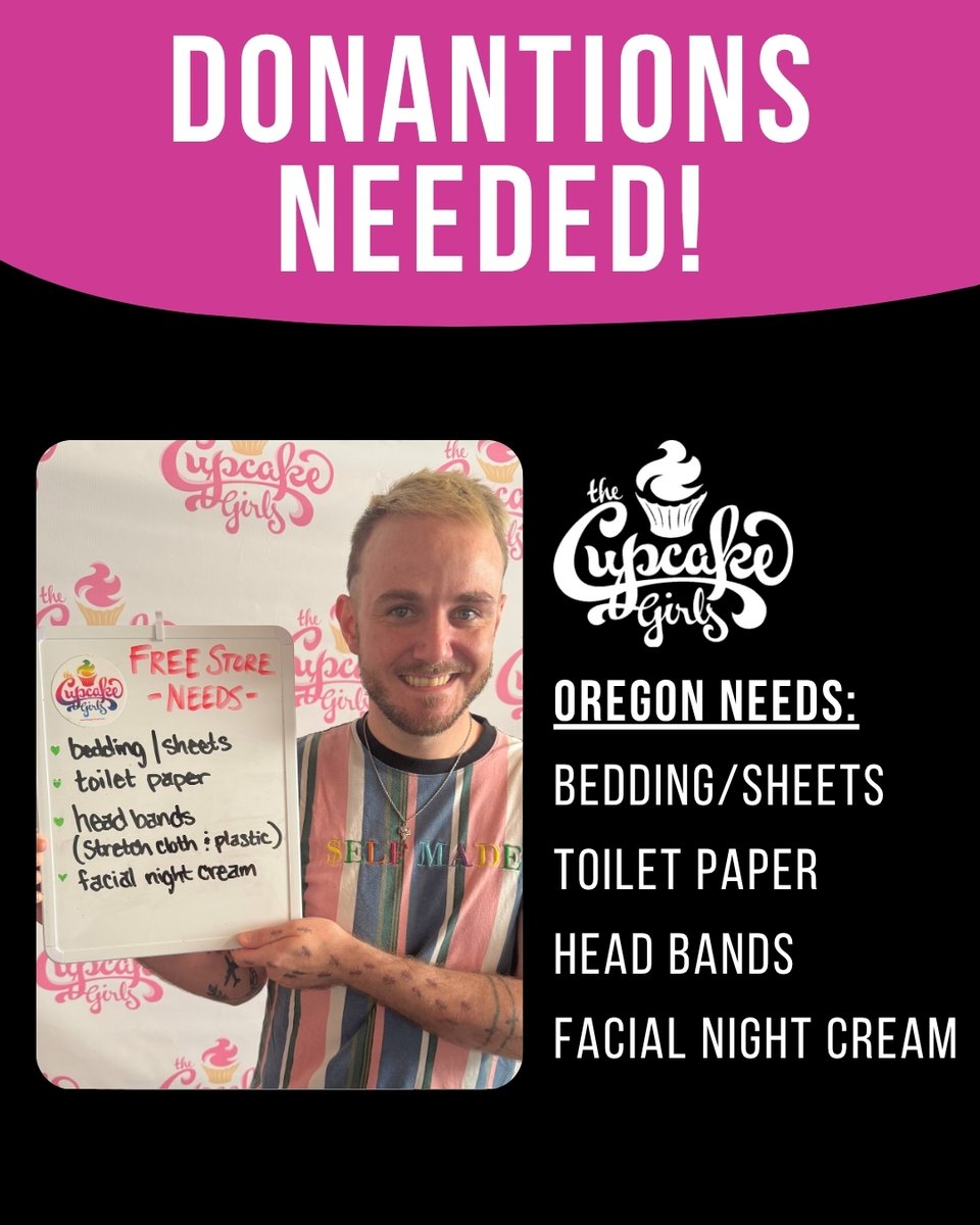 🧁 The Cupcake Girls’ Monthly Free Store 🧁

Did you know we offer a FREE STORE every month for s-x workers (past or present) whether in the industry by choice or circumstance? 

#TheCupcakeGirls #FreeStore #LasVegas #Portland