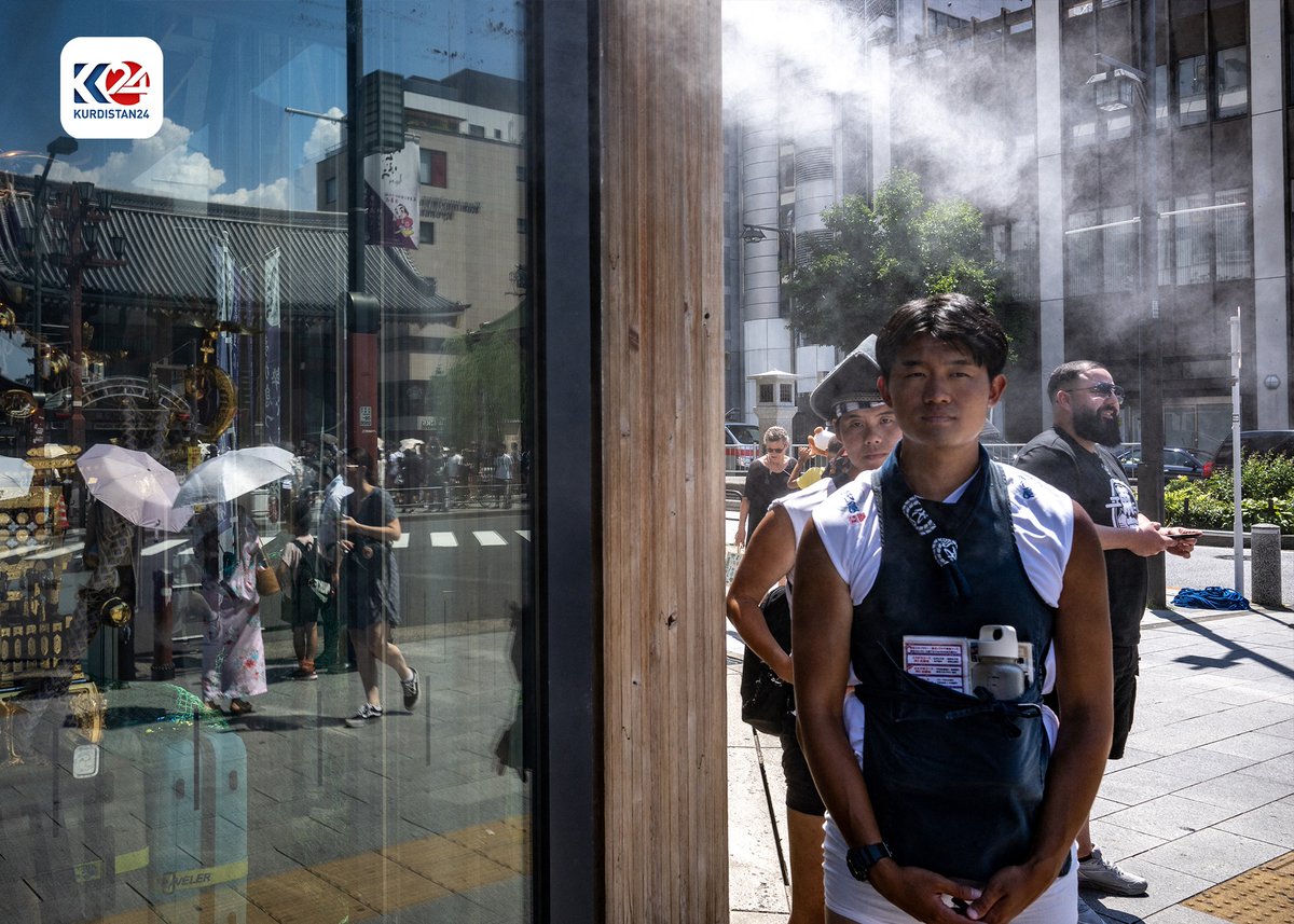 K24Turkce's tweet image. Japonya&apos;da sıcaklıkların 36 dereceye kadar çıktığı bir sıcak hava dalgası yaşanıyor

FOTO- AFP