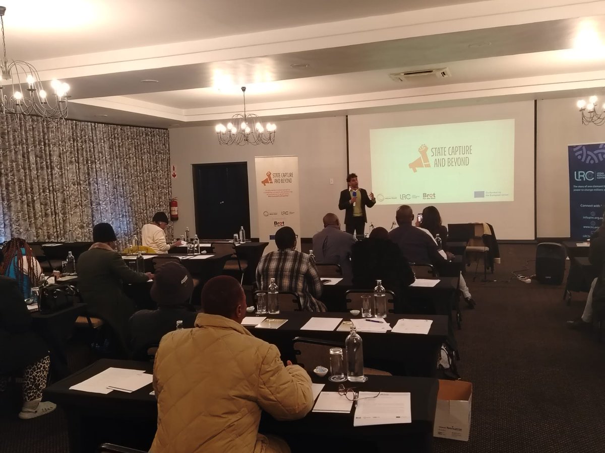 macua_sa's tweet image. Day 1 of 2 

MACUA attended the Water Justic workshop hosted by @LRCSouthAfrica in Emalahleni. The workshop seeks to unpack the concept of water justice, particularly focusing on the right to access to sufficient water.