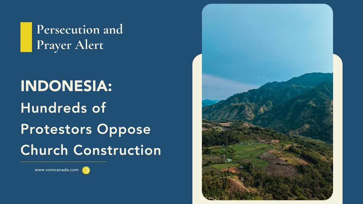 (1) As the church in Indonesia continues to grow, opposition to the construction of various worship facilities remains a major challenge. One Catholic church in the Bulukumba Regency of South Sulawesi has been waiting for 45 years to receive a building permit. 

#Indonesia #Pray