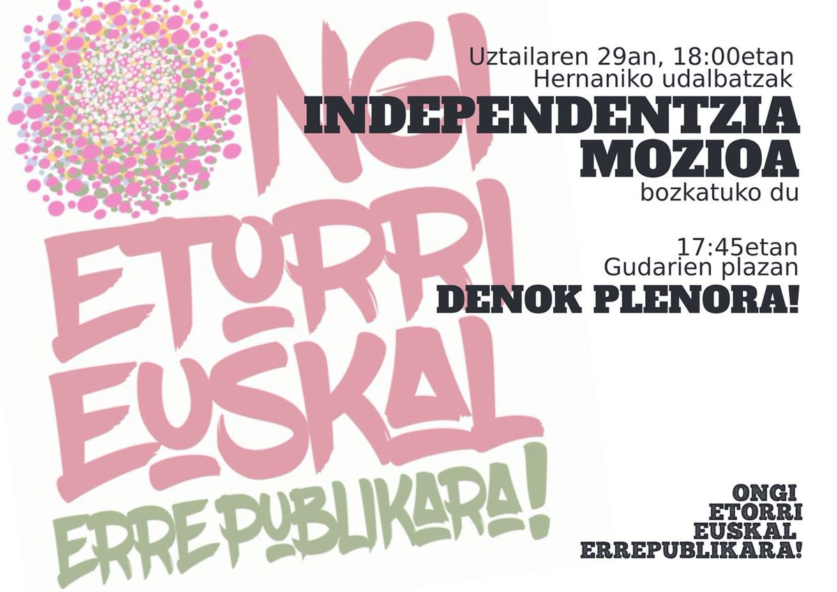 Ehun #EuskalErrepublika tweet media