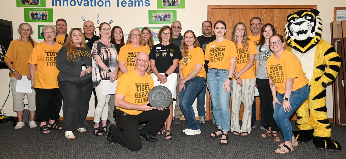 Fort Hays State University congratulates Development Services of Northwest Kansas (DSNWK) for being selected as the 2025 Tiger Nation Partner of the Year.