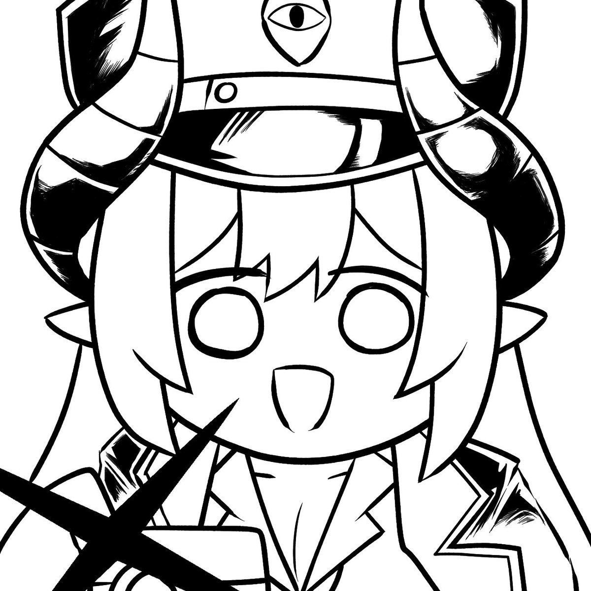 magatsuki_miko's tweet image. デスチアキTシャツ、こんな感じの白Tと黒Tだったらどっちが良いと思います？