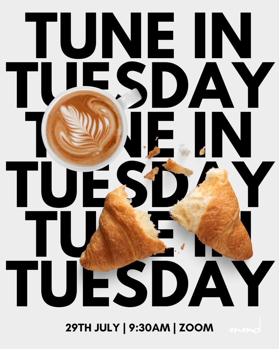 #TuneInTuesday is back! Grab a cuppa and join in on this online event to meet other musical theatre writers &amp; share your thoughts and experiences. 9:30am | 29th July - topic of discussion: Unstuck: Beating the block! #MMD #OnlineEvent More info on our website 🌟