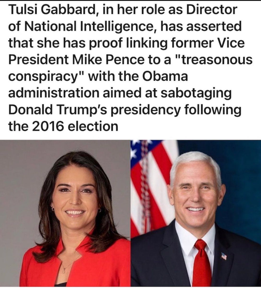 This right here‼️ Arrest Pence‼️