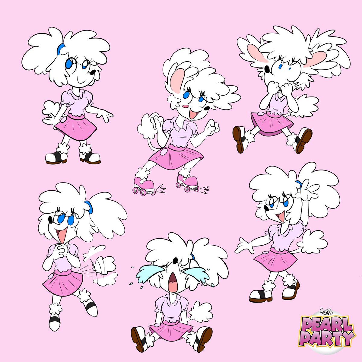 evilmeefa's tweet image. Little toy poodle Shari is also included in @ModernYasha’s 100% Orange Juice mod. If you download the mod you’ll get the usual six sprites and she’s just so cute!