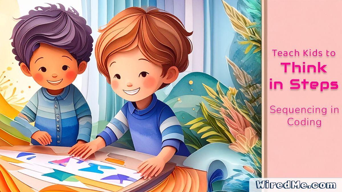 HiWiredMe's tweet image. Why does order matter in coding?
Sequencing teaches kids to think clearly, plan ahead, and fix problems.
And you don’t need a screen to teach it.
🎯 Try these fun unplugged activities now:
👉 wiredme.com/blog/sequencin…
#WiredMe #UnpluggedCoding #EarlySTEM #SequencingForKids