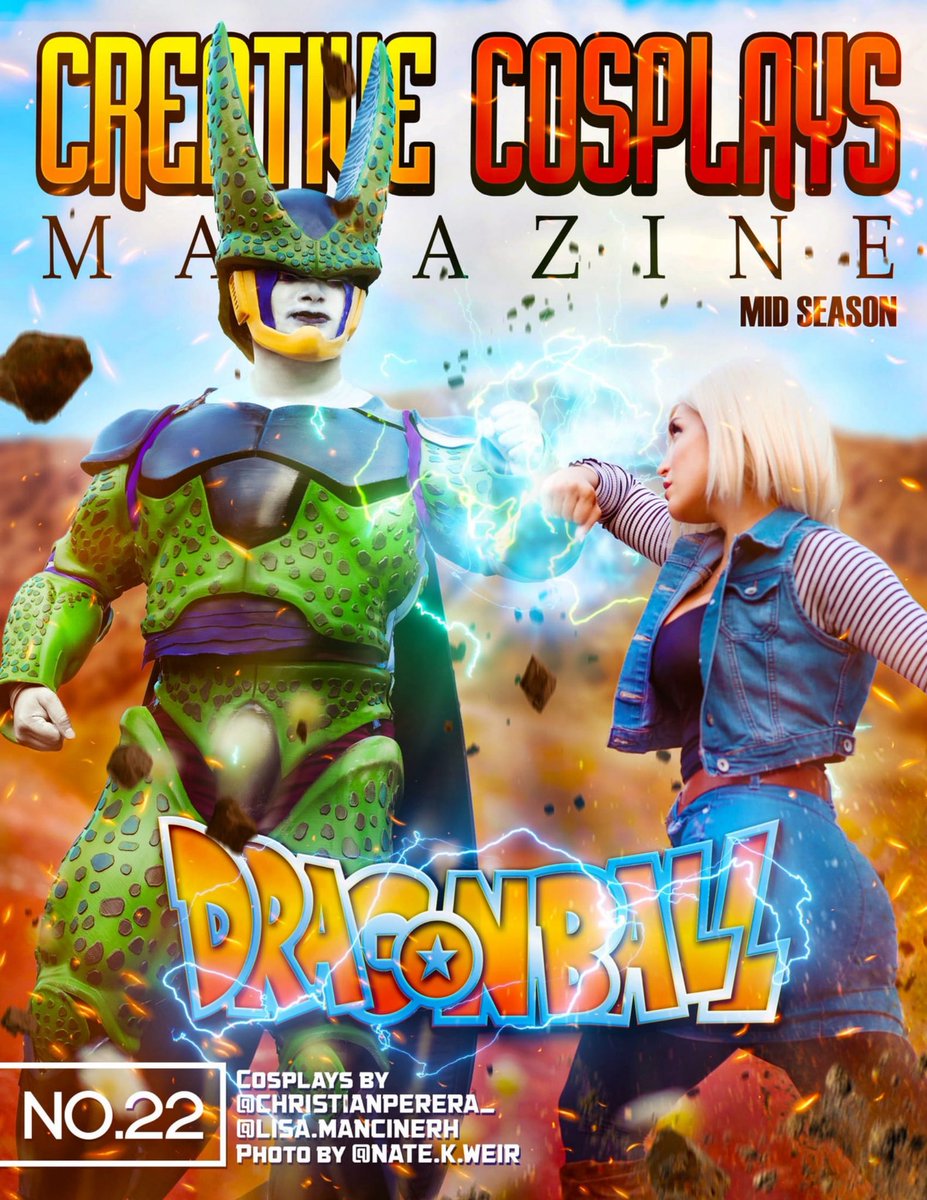 Happy #magazinemonday! A big thank you to Creative Cosplays for including me in their midseason #DragonBall themed issue! So excited that this finally happened. You all may know I might do a few Dragon Ball cosplays. 😇 Okay, I do 49, 52 if you count my running costumes. #bulma