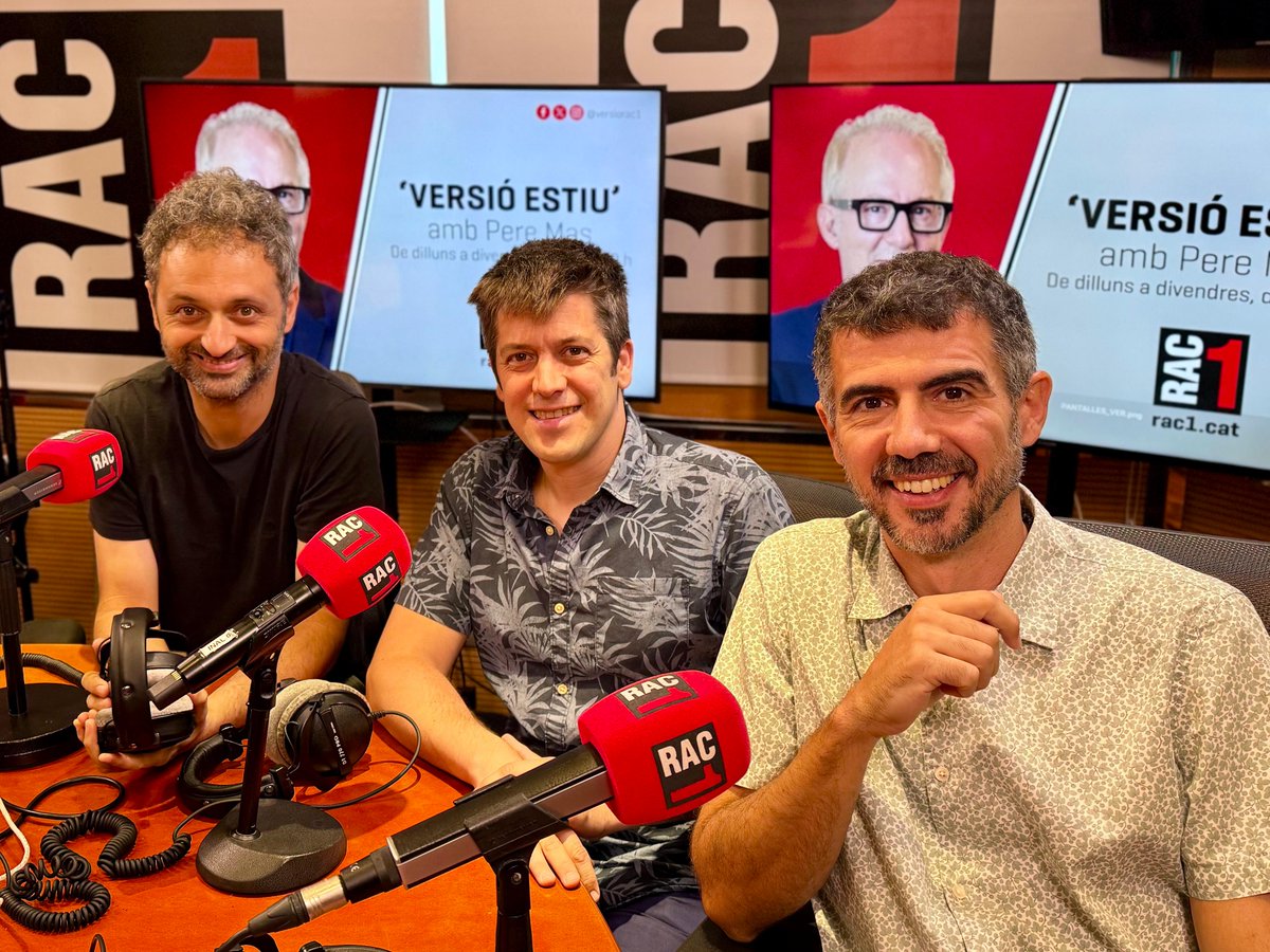 VERSIÓ RAC1 (@versiorac1) on Twitter photo 🎶Ens visiten Els Amics de les Arts (<a href="/amicsdelesarts/">Els Amics de les Arts</a>)
Parlem dels seus 20 anys de trajectòria musical i els coneixem una mica més a fons.
📻rac1.cat/directe 🎶Ens visiten Els Amics de les Arts (<a href="/amicsdelesarts/">Els Amics de les Arts</a>)
Parlem dels seus 20 anys de trajectòria musical i els coneixem una mica més a fons.
📻rac1.cat/directe