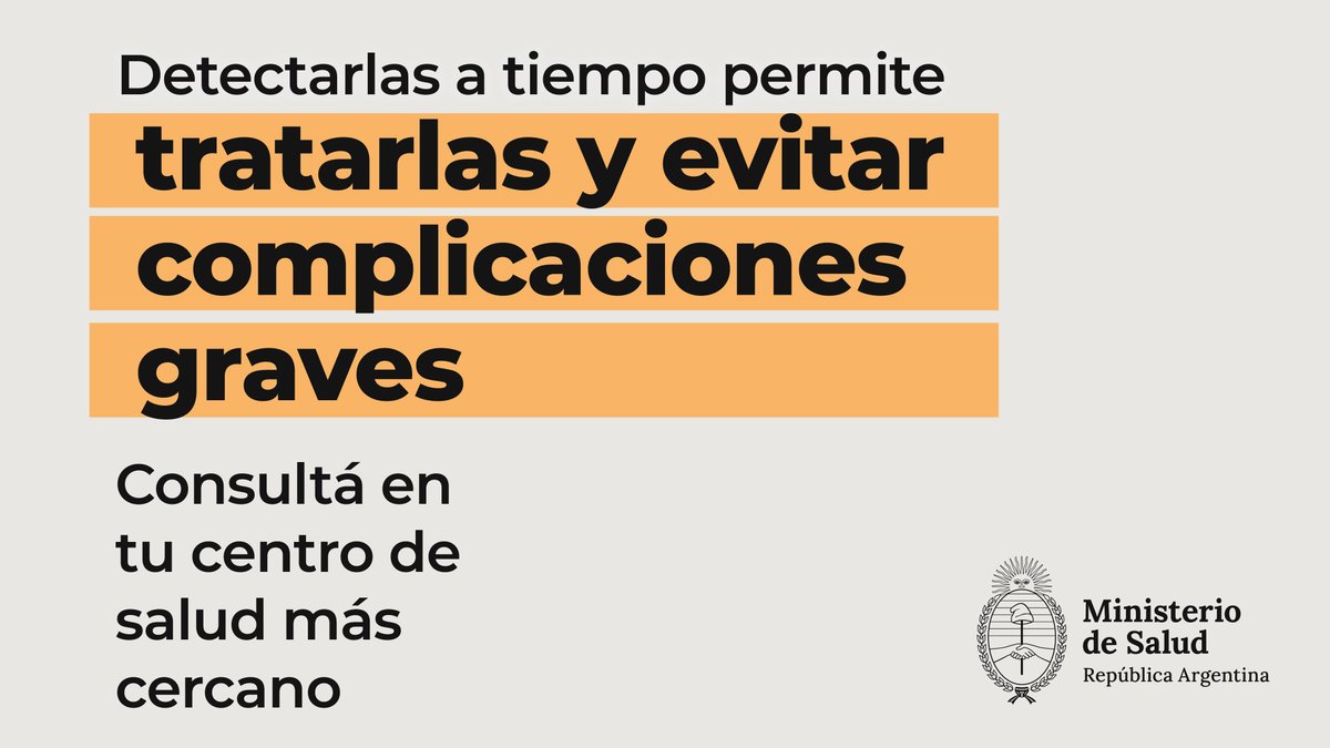 ‼️La mayoría de las infecciones crónicas por hepatitis B o C son asintomáticas.

A través de las vacunas incluidas en el Calendario Nacional de Vacunación podés prevenir las hepatitis A y B.

Controlá tu salud de manera periódica.

➕ info: 0800 333 3444
argentina.gob.ar/salud/hepatitis