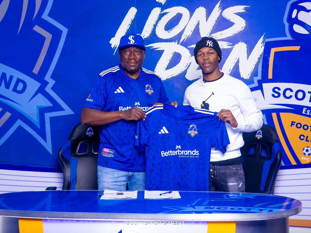 TheBMetro's tweet image. Knowledge Musona unveiled by Scottland in one of the  biggest signings in the PSL history @ScottlandFC @CastleLagerPSL