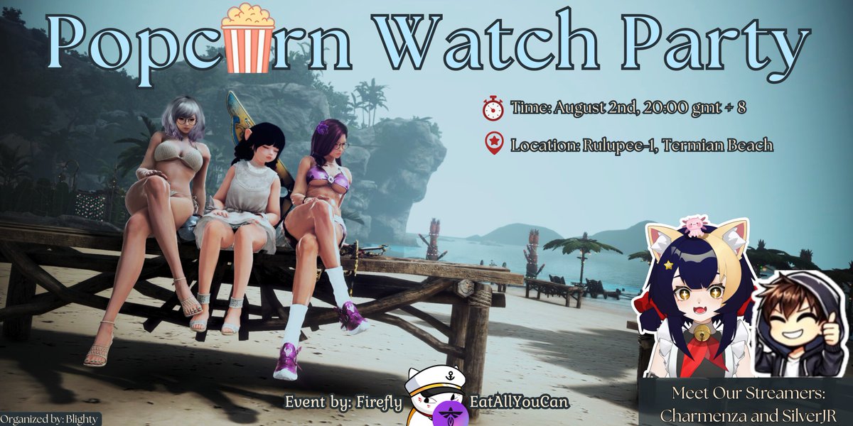 Kem8CH's tweet image. Black Deset Online ASIA server, Firefly and EatAllYouCan Guild Collaboration Event:
➡️ blackdesert.pearlabyss.com/Asia/en-US/For…

#BlackDesertOnline #bdo #EVENT