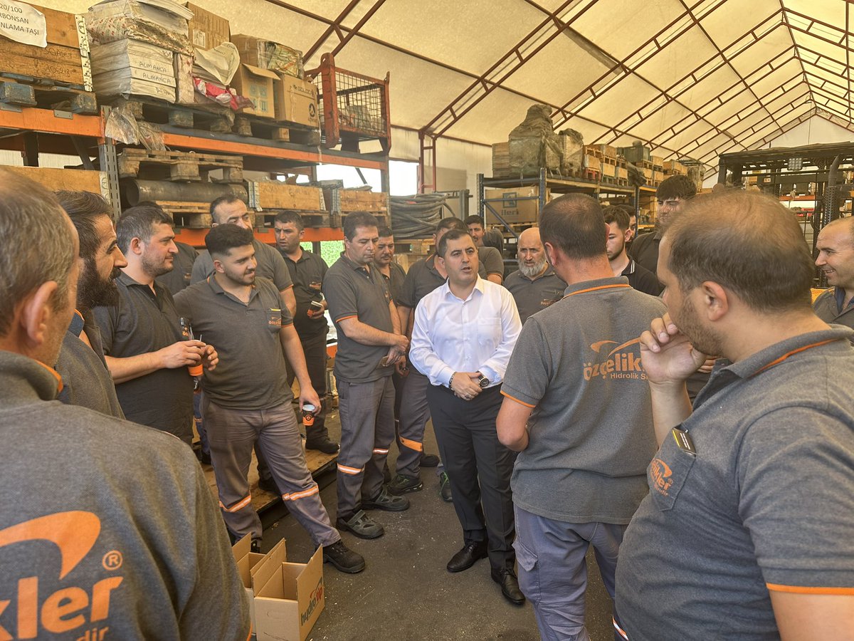 İBRAHİM BİÇER (@ibrahimbicer60) on Twitter photo Türk Metal Sendikası Ankara şubemize bağlı ÖZÇELİKLER HİDROLİK Fabrikamıza giderek Genel başkanımız Sayın <a href="/AltundagUysal/">Uysal ALTUNDAĞ</a> ’ın selamlarını ileterek güncel konularda fikir alışverişinde bulunduk.
#HepimizBiriz
#TmsAnkaraŞube
#ArkamızdaKocaDağ
<a href="/AltundagUysal/">Uysal ALTUNDAĞ</a> Türk Metal Sendikası Ankara şubemize bağlı ÖZÇELİKLER HİDROLİK Fabrikamıza giderek Genel başkanımız Sayın <a href="/AltundagUysal/">Uysal ALTUNDAĞ</a> ’ın selamlarını ileterek güncel konularda fikir alışverişinde bulunduk.
#HepimizBiriz
#TmsAnkaraŞube
#ArkamızdaKocaDağ
<a href="/AltundagUysal/">Uysal ALTUNDAĞ</a>