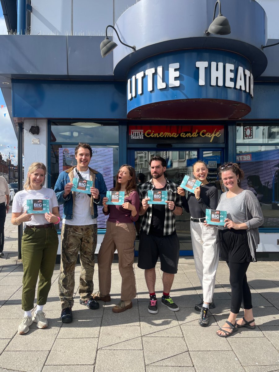 Our Ding Dong cast is here, and
so are our new brochures!🌟🌟

This goes from September to January 2026 and
features a variety of exciting upcoming events! They
are available at the box office or you can download it
on our website.

Happy booking!🎭