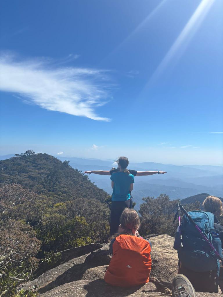 On top of the world....nearly! Team 3 reached the lodge at just over 3,000 metres, where they will camp tonight. A very early start tomorrow for their trek to the summit to watch the sunrise - you've got this Team 3! #DGSBorneo2025