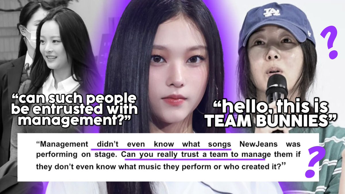 imiofari's tweet image. Team Bunnies Statement Raises Concerns Over NewJeans’ Treatment After Min Hee-jin’s Exit
youtu.be/szhEwLyry8U

(like and rt to help the reach!!)