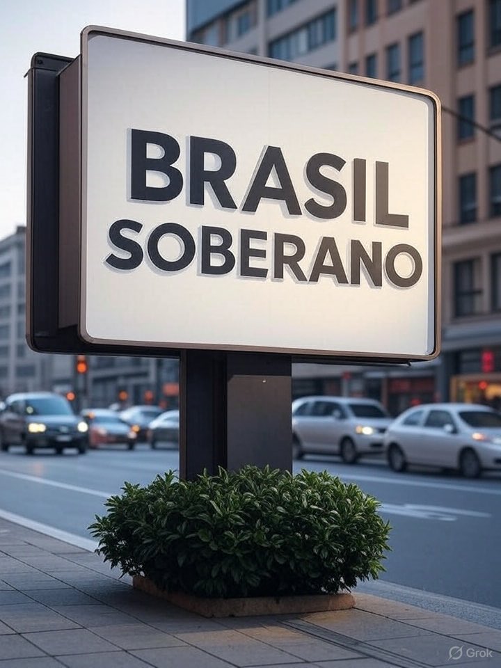 Ceder a taxação de TRUMP e Anistiar Bandido é como dá um tapa na cara dos Brasileiros.
SOBERANIA É INEGOCIÁVEL