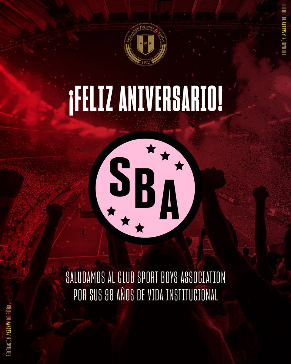 Saludamos a <a href="/sportboys/">Club Sport Boys Association</a> en su aniversario, reconociendo su trayectoria y su aporte al fútbol nacional. ⚽️🎉