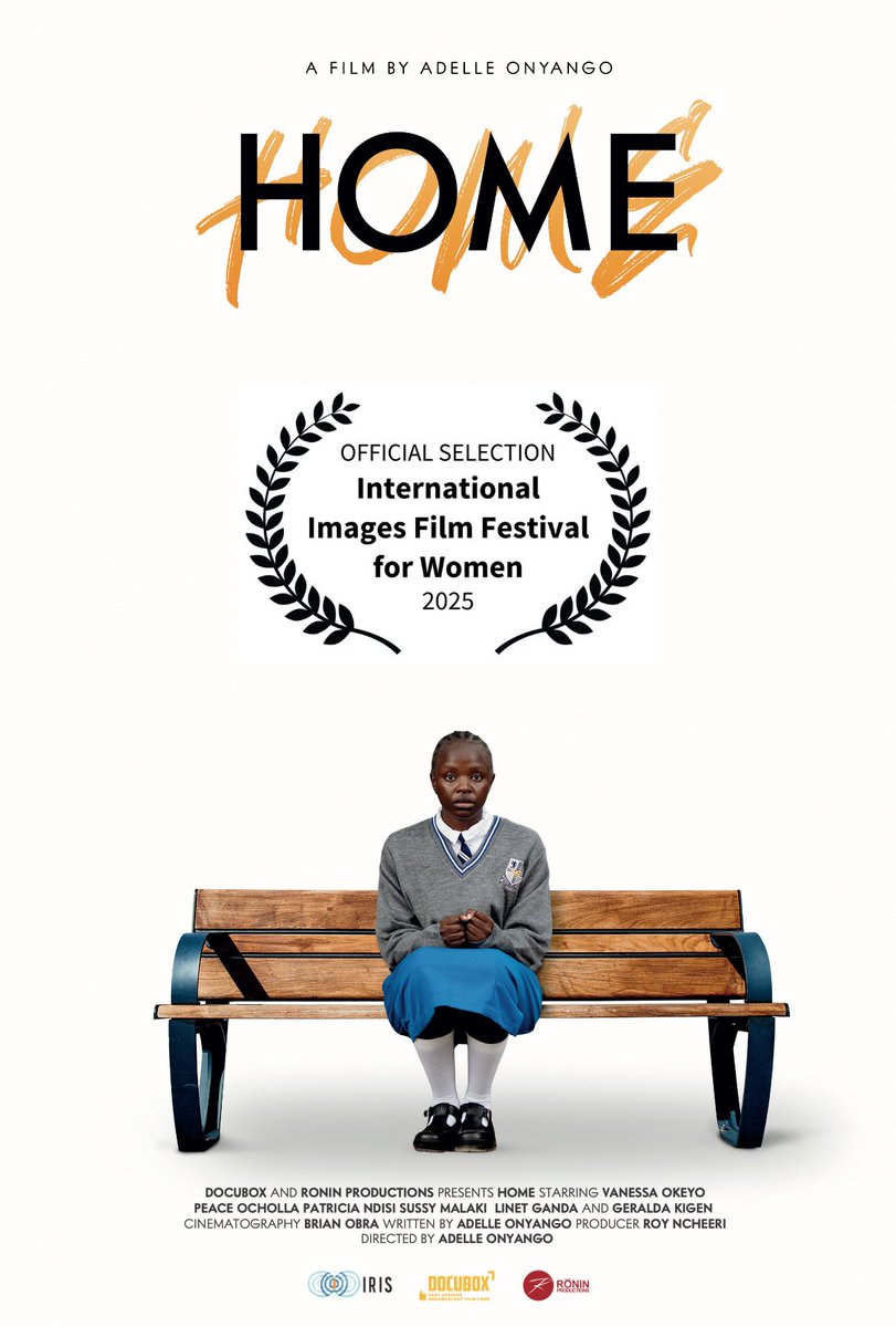 Adelle Onyango (@adelleo) on Twitter photo So excited to share that my debut film HOME has been officially selected for the International Images Film Festival For Women 2025!!
So grateful to the entire crew, cast, <a href="/DOCUBOXFilmFund/">DOCUBOX EA Film Fund</a>, IRIS, Ronin Productions & my incredible EP Mehret for being HOME to life! So excited to share that my debut film HOME has been officially selected for the International Images Film Festival For Women 2025!!
So grateful to the entire crew, cast, <a href="/DOCUBOXFilmFund/">DOCUBOX EA Film Fund</a>, IRIS, Ronin Productions & my incredible EP Mehret for being HOME to life!