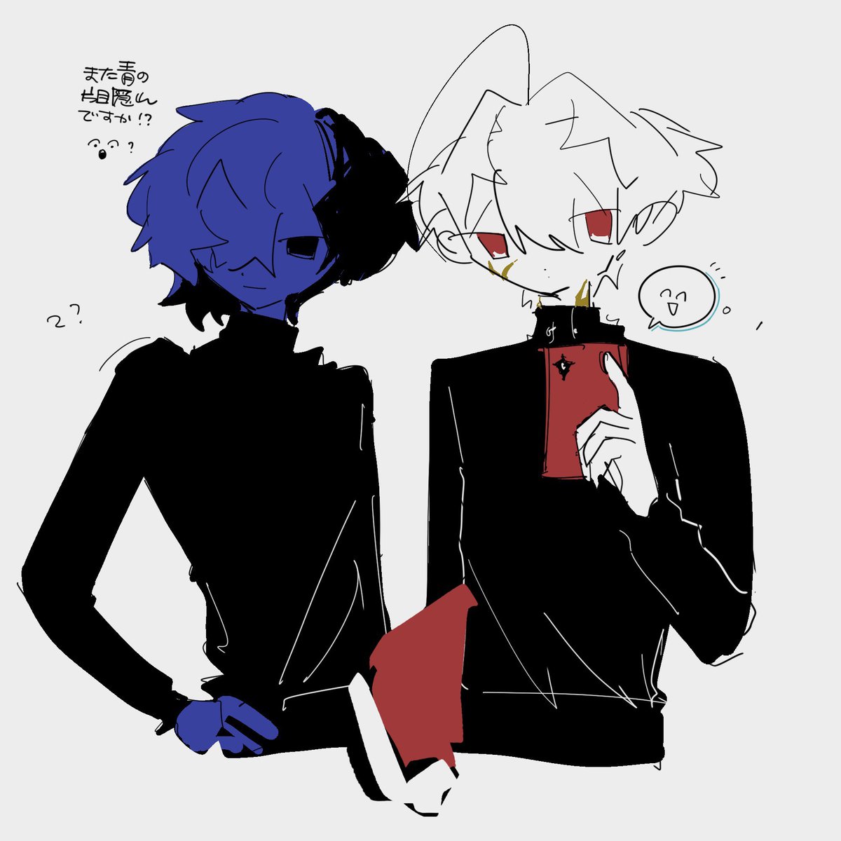 m_kai_999's tweet image. キャラデザと絵