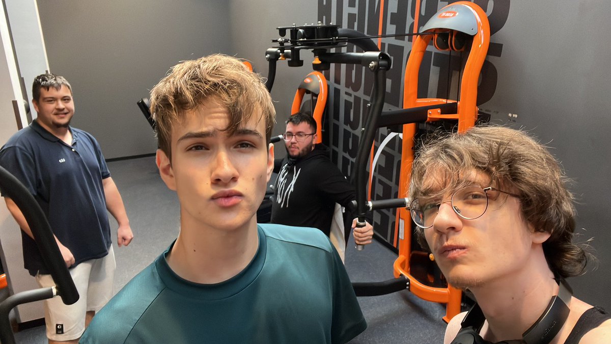 Me and gang eating McFlurry and working out #COE2025