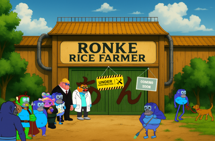 RonkeOnRon's tweet image. RONKES ARE HUNGRY

EVERYONE IS WAITING IN $RICE LINE

WEN WEN WEN WEN