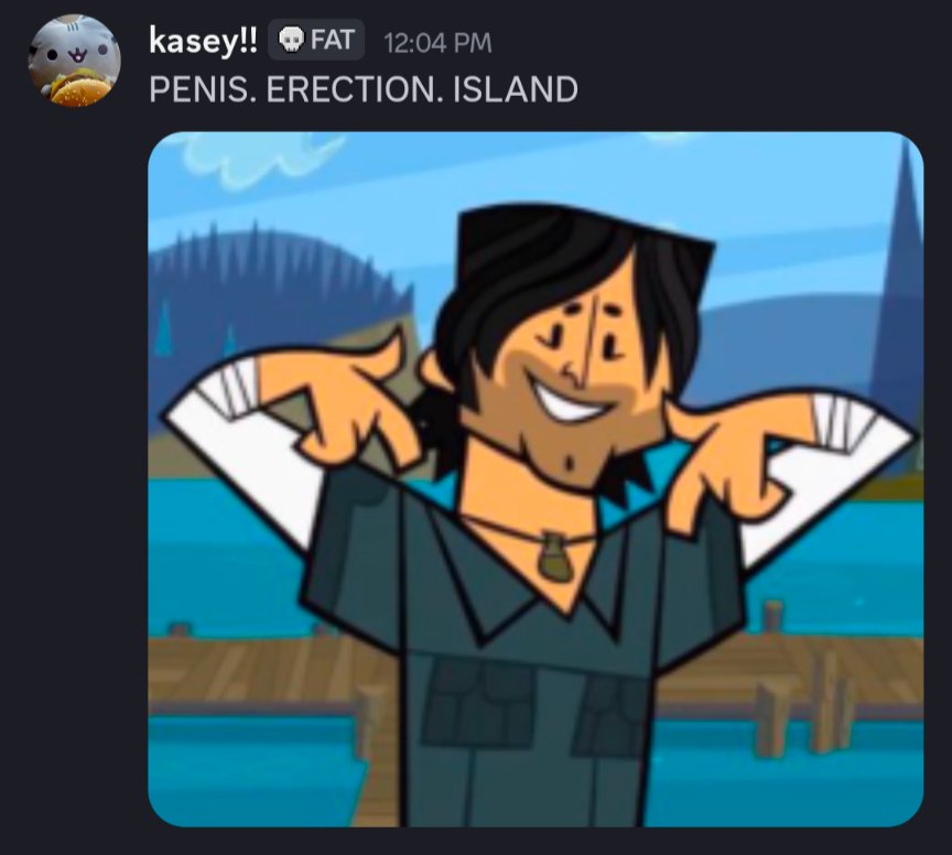 Told my friend I was crossing the bridge to PEI , this was her response