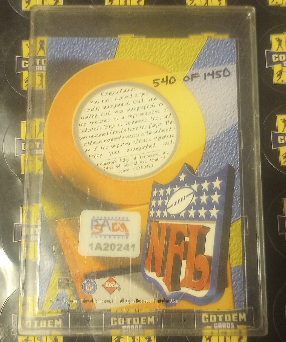 GotdemCards's tweet image. James Johnson 1999 Edge Rookie 540/1450 RC #Dolphins PSA AUTO #FinsUp 
#MiamiDolphins

$15.00 OBO

🏆 If you Repost This your Awesome 

🏆 If you tag people into this post Your Amazing

#TheHobbyFamily  #THFpro #thehobby #NFLonX #sportscardsforsale #NFL #Football #sportscards…