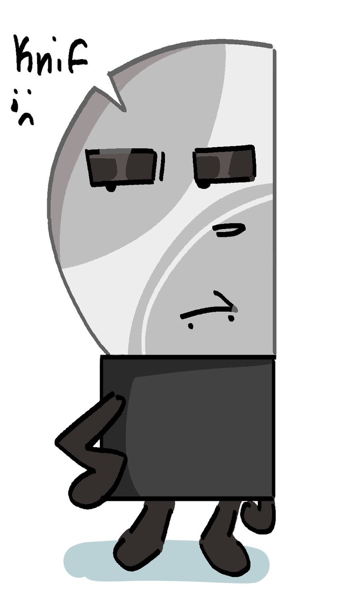MeeplePlural's tweet image. Knife for a friend…. Ok #inanimateinsanity #Knifeii