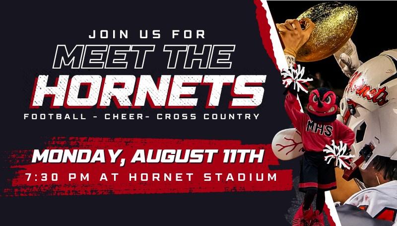 We hope you can join us to Meet the Hornets of the 2025-2026 football, cheer, and cross country teams on Monday, August 11th, at 7:30 pm at Hornet Stadium following the MISD Welcome Back-to-School night!
#GreatThingsatMISD
#misdtraditionofsuccess
