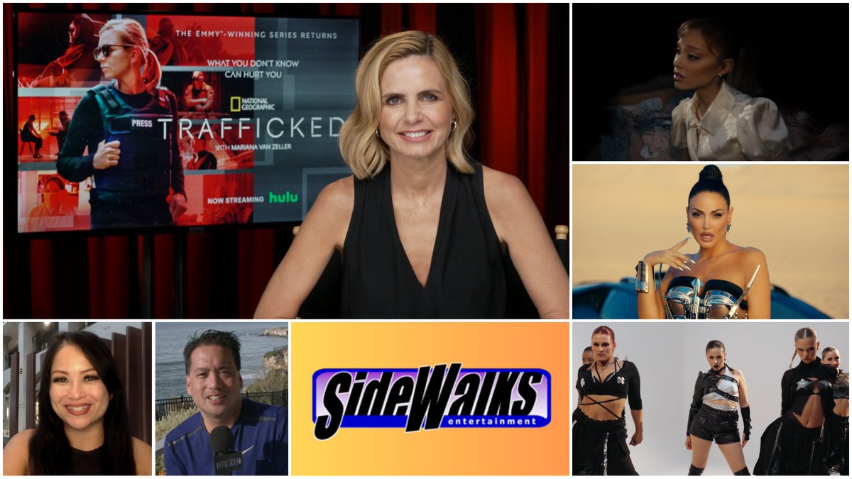 Sidewalks Entertainment TV Show (@sidewalkstv) on Twitter photo KCRT-TV viewers! New <a href="/SidewalksTV/">Sidewalks Entertainment TV Show</a> at 7:30PM tonight with Mariana van Zeller (“Trafficked with Mariana van Zeller”) and music by Ariana Grande, Bleona, & Cassandra.
#MarianavanZeller #Trafficked #ArianaGrande #Bleona #Cassandra #SidewalksEntertainment KCRT-TV viewers! New <a href="/SidewalksTV/">Sidewalks Entertainment TV Show</a> at 7:30PM tonight with Mariana van Zeller (“Trafficked with Mariana van Zeller”) and music by Ariana Grande, Bleona, & Cassandra.
#MarianavanZeller #Trafficked #ArianaGrande #Bleona #Cassandra #SidewalksEntertainment