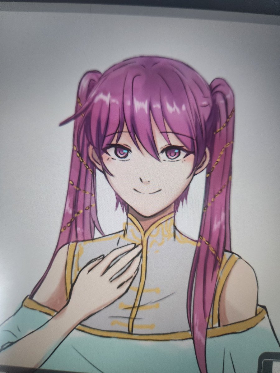 monyan97's tweet image. 리나리버전으로 그리고싶었는데~(던져버리기