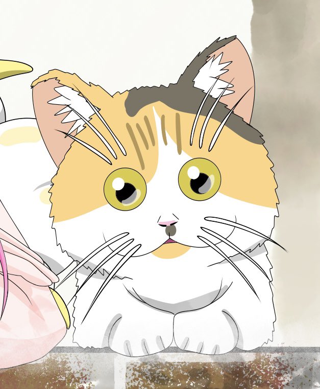 tag_nekonya27's tweet image. ウチのにゃんこ、きなこたんの絵を描いてて気がついたけど、微妙にハチワレだな( ΦωΦ )