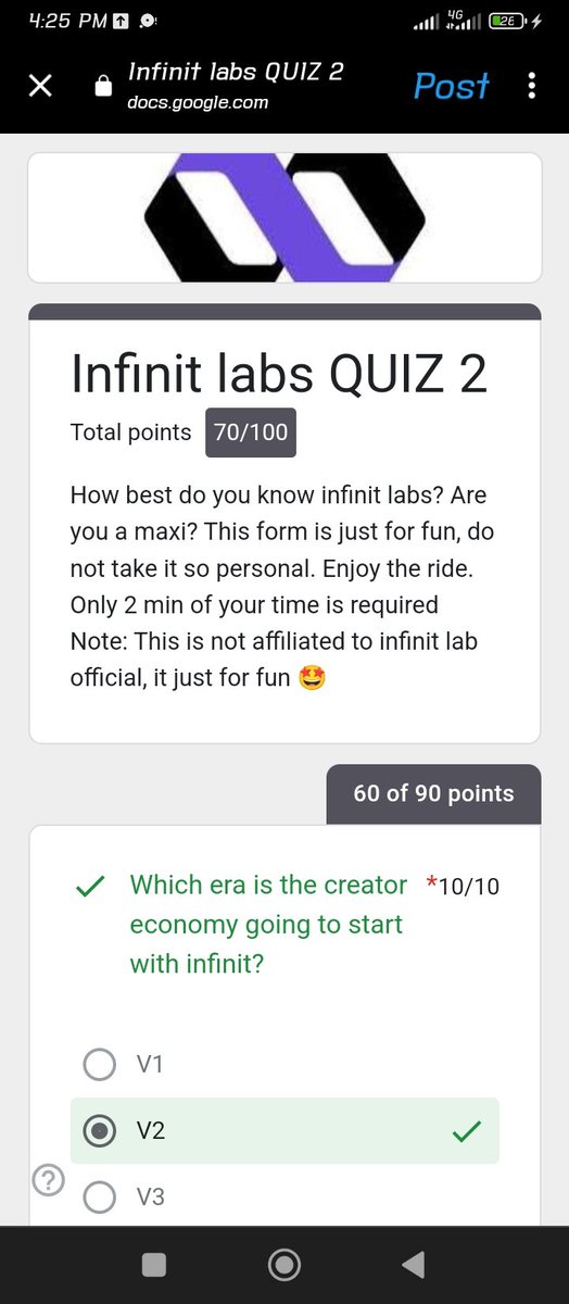 astrovector19's tweet image. Lovers of @Infinit_Labs try this out 🫶
My score btw
