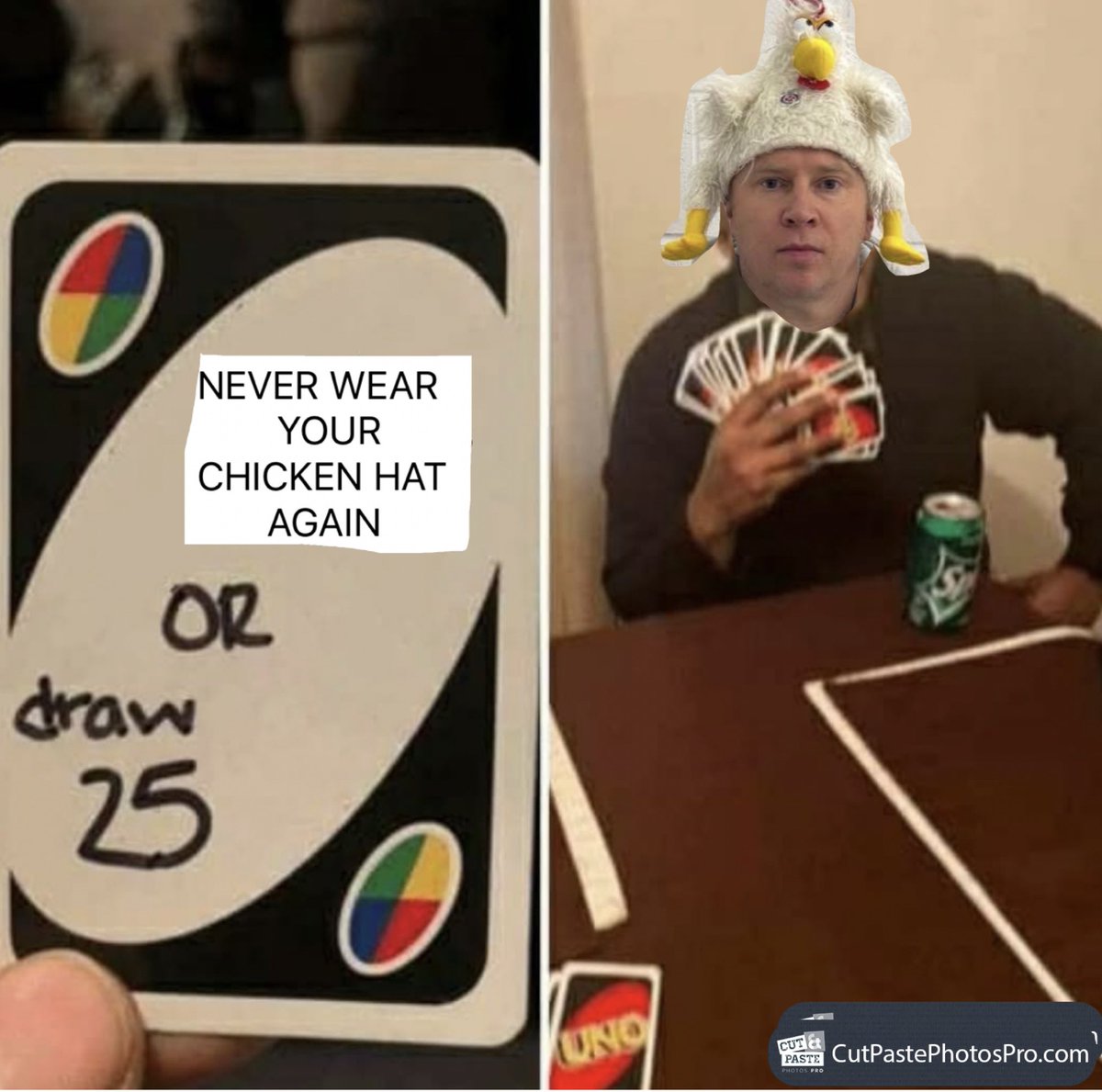 There are 3 garuntees in life folks. 
1. Death
2. Taxes
3. The GM of the <a href="/sc_curlingclub/">Swift Current Curling Club</a> will be rockin the #ChickenHat this upcoming curling season