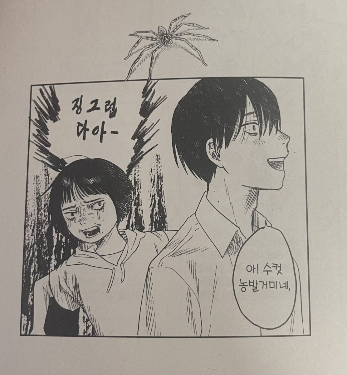 nagas414251's tweet image. 드디어 시간이 나서 책을 다 읽음 ㅠ
나도 농발거미를 좋아해보겟음