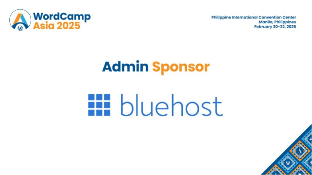 julietabpedrosa's tweet photo. Bluehost Will See You at WordCamp Asia 2025 #teamnewfold https://t.co/C8T1Hm6E0U https://t.co/NHAxCmfOHf