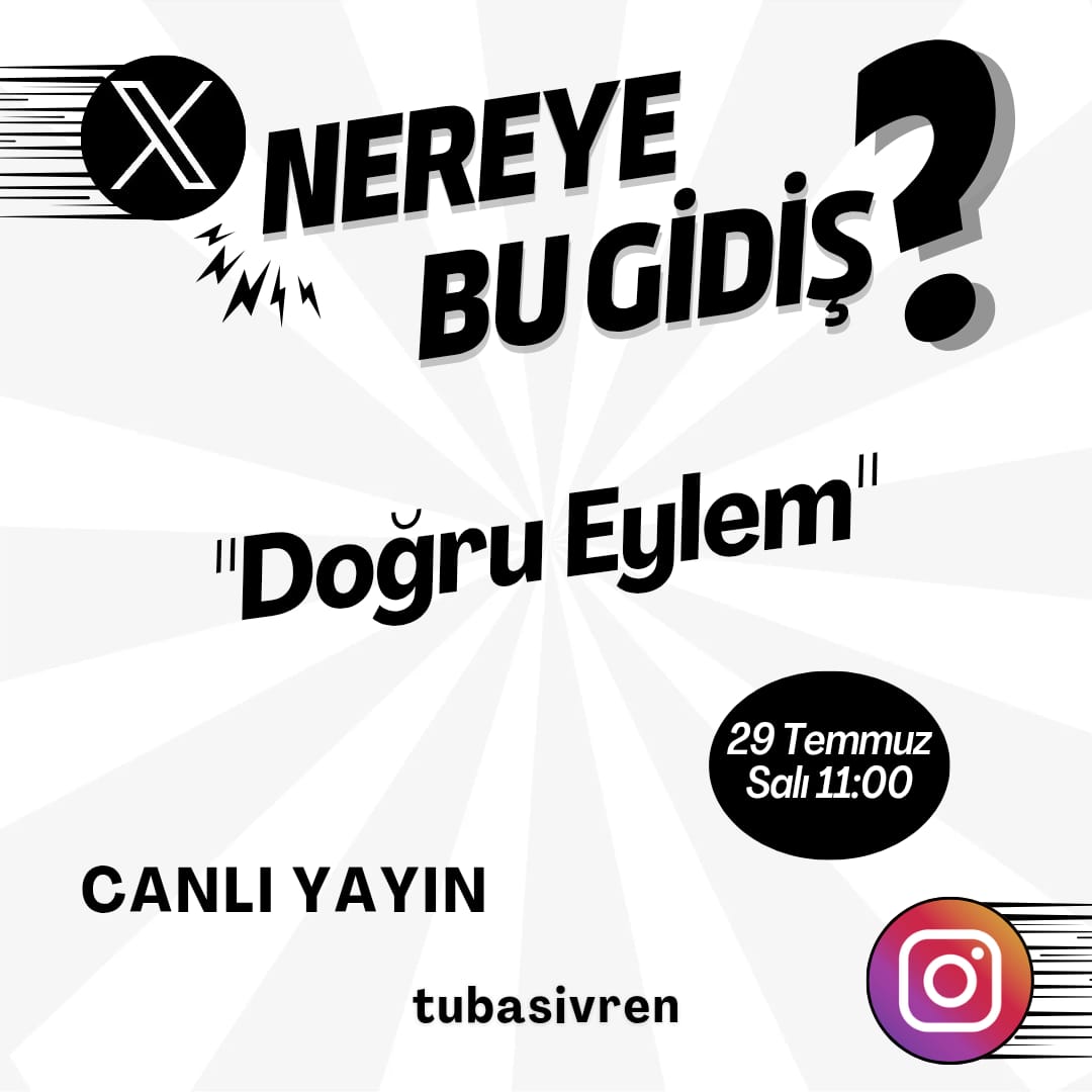 TubaSivrenRT's tweet image. Bildiğiniz gibi geçtiğimiz pazar günü güzel bir eylem gerçekleşti. Bu eylem ve önemini İslami bir bakış açısı ile anlayabilmek için 'eylem' nedir ne değildir bilmek gerekir.
Neden eylem yapıyoruz?
Eylemin tarihçesi ve islamdaki yeri nedir?
Doğru eylem için doğru söz doğru zaman…