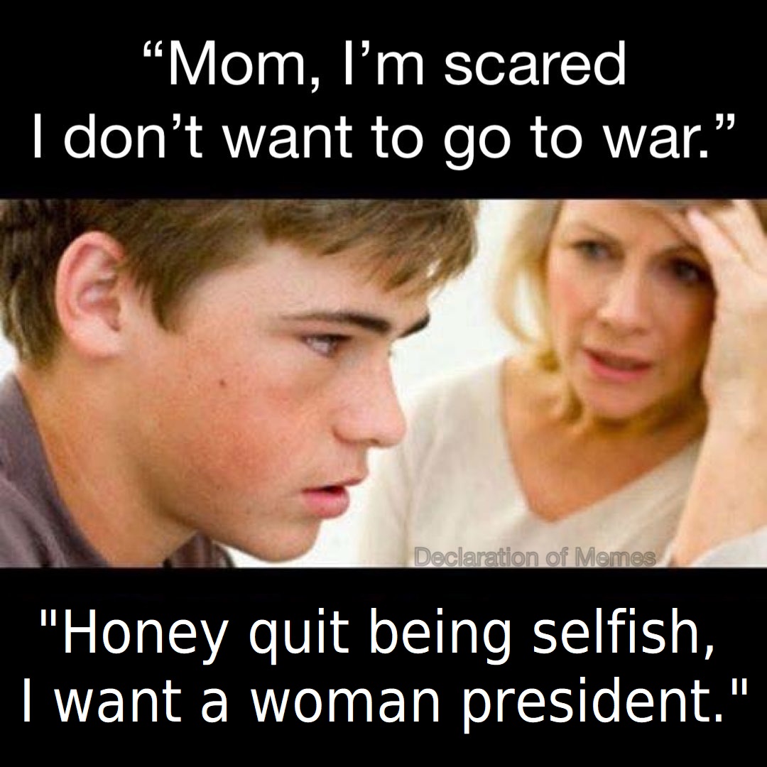 Don't be selfish