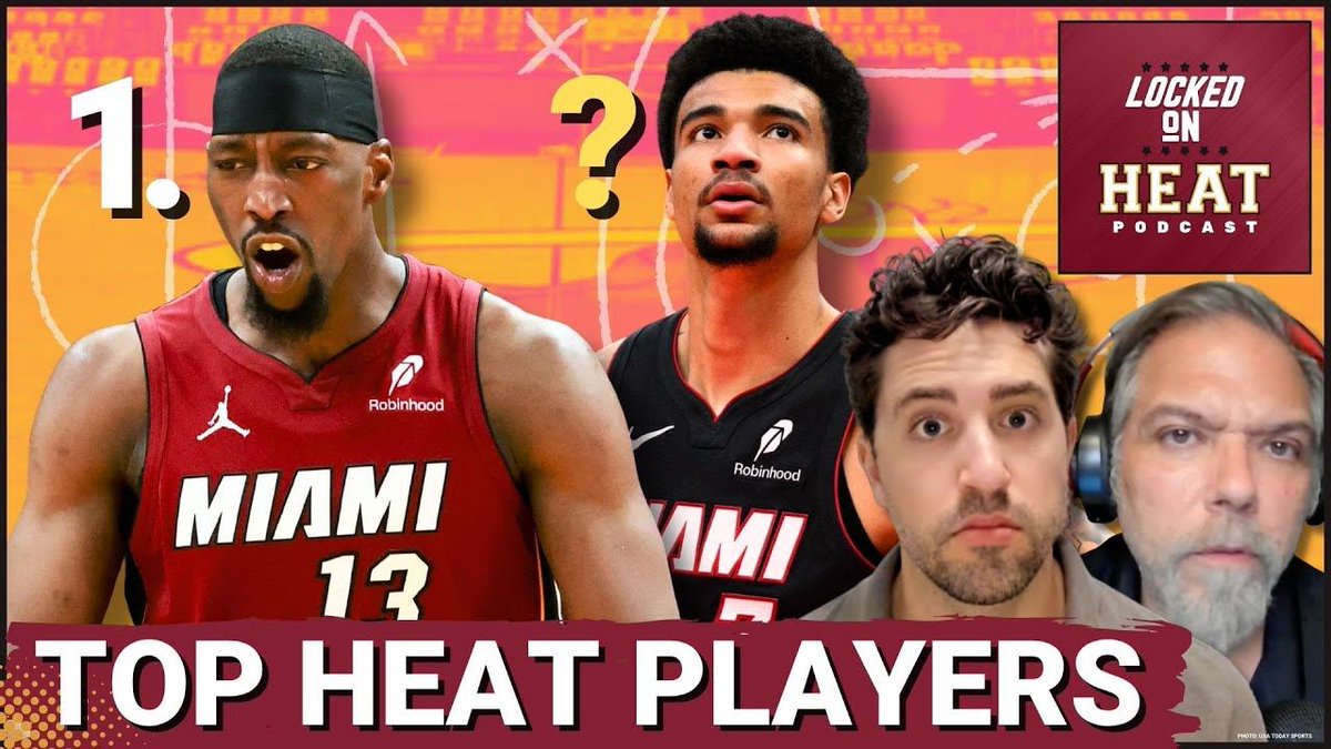 LockedOnHeat's tweet image. NEW EPISODE

Deciding which Heat players crack the NBA&apos;s top 100

🔥 Bam, Herro, and Powell are locks
🔥 Wiggins on the bubble
🔥 Ware&apos;s path to cracking the list 

YouTube: youtu.be/Ar3MhlKgjQk  
Podcast: …cast-on-the-miami-heat.simplecast.com